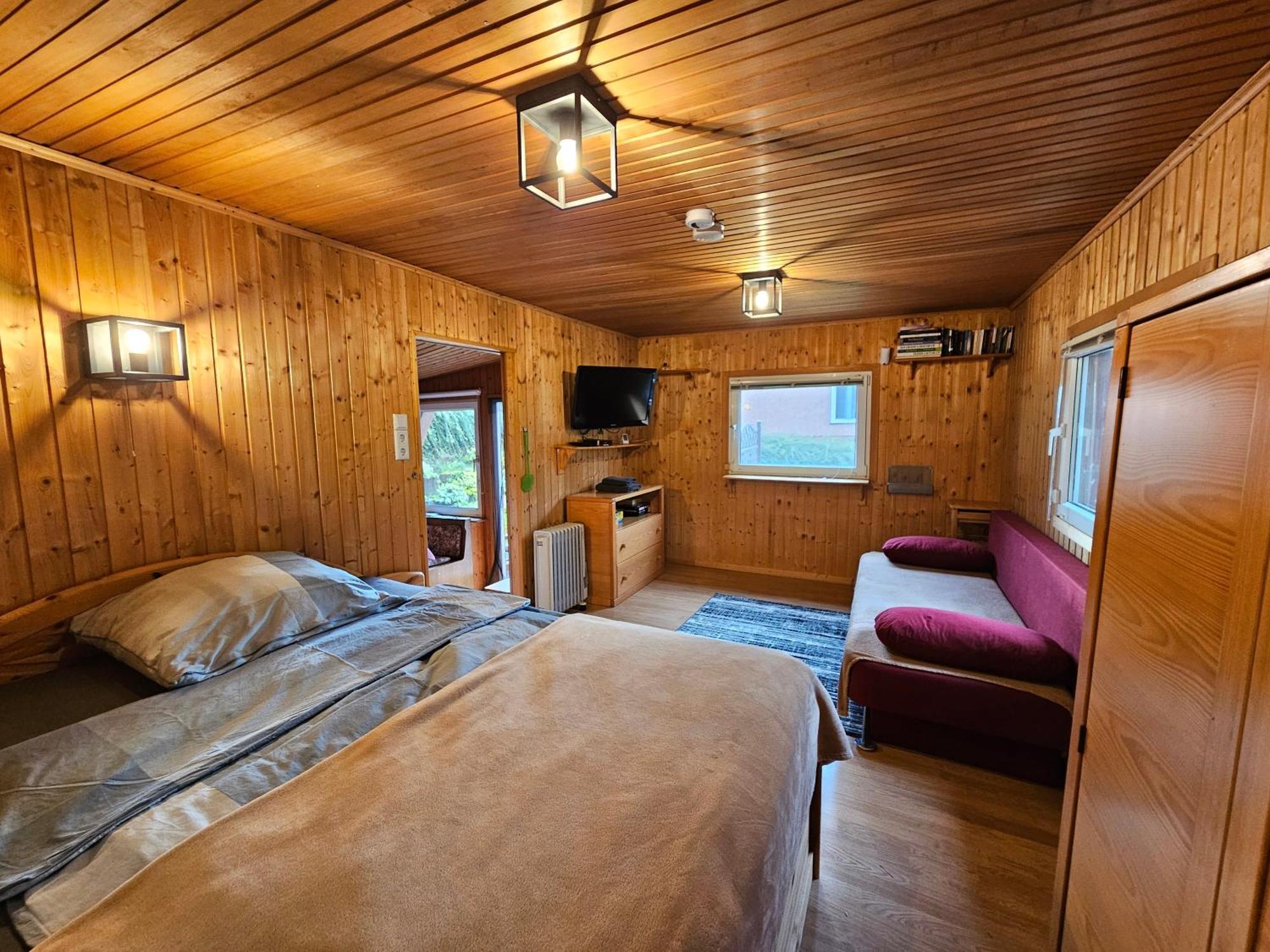 Ferienhaus In Geesthacht-Tesperhude Direkt Am Waldrand Exterior foto